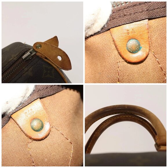 LOUIS VUITTON Monogram Speedy 40 Hand Bag - Picture 14 of 15